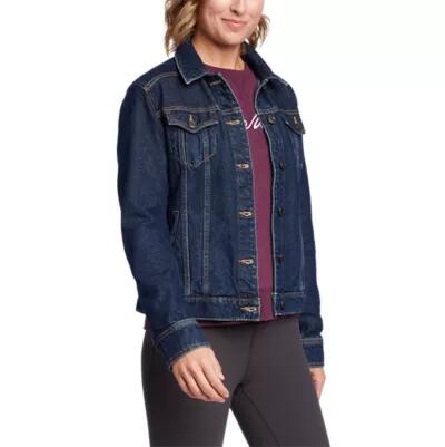 Eddie Bauer Women's Classic Denim Jacket Cover