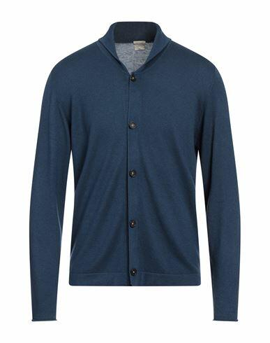 Massimo Alba Man Cardigan Navy blue Cashmere Cover