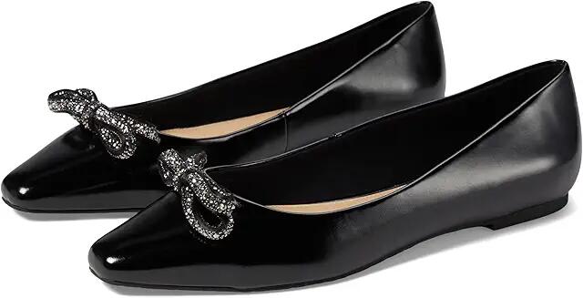 Jewel Badgley Mischka Hesther (Black Matte) Women's Flat Shoes Cover