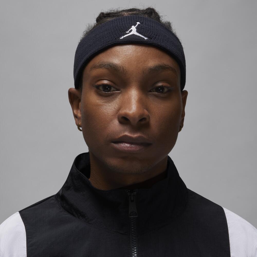 Jordan Dri-FIT Jumpman Headband in Black Cover