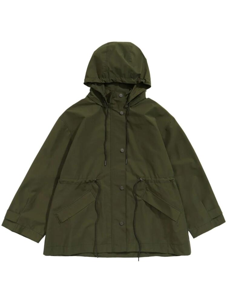 Bimba y Lola hooded trench coat - Green Cover