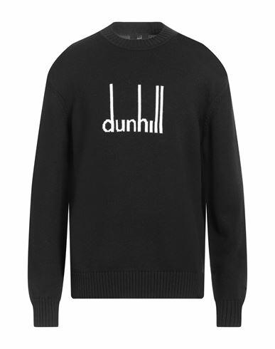 Dunhill Man Sweater Black Merino Wool Cover