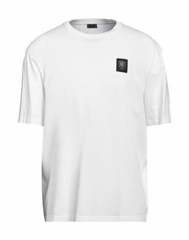 Blauer Man T-shirt White Cotton Cover