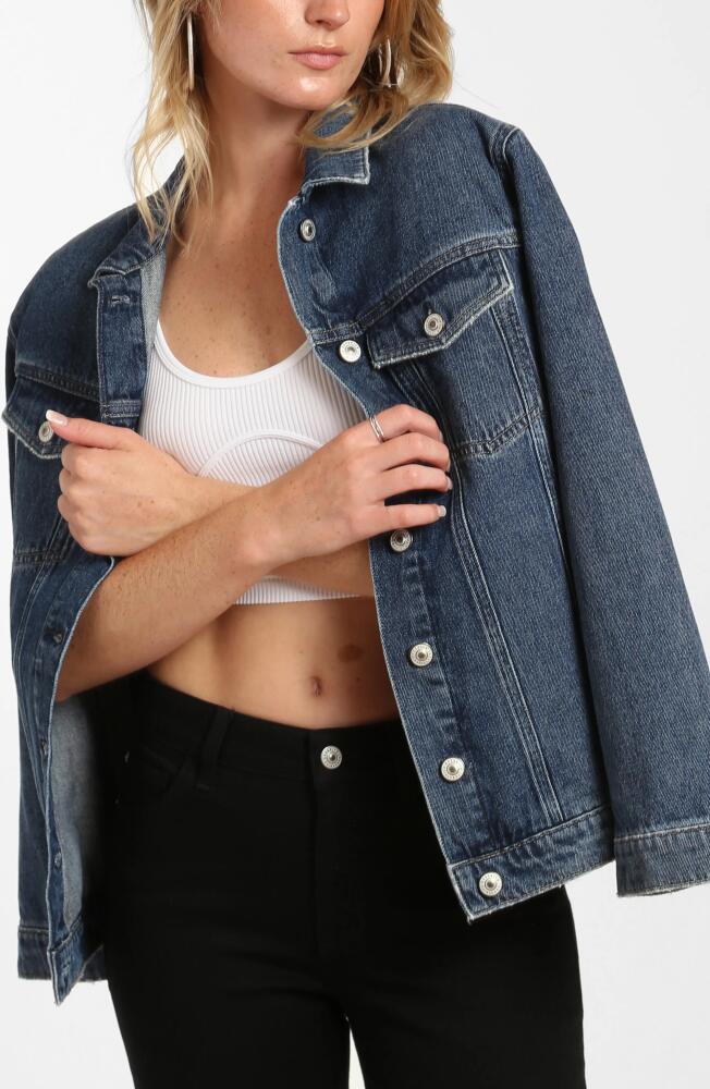 Brooklyn Industries River Oversize Denim Jacket in Dark Denim Cover