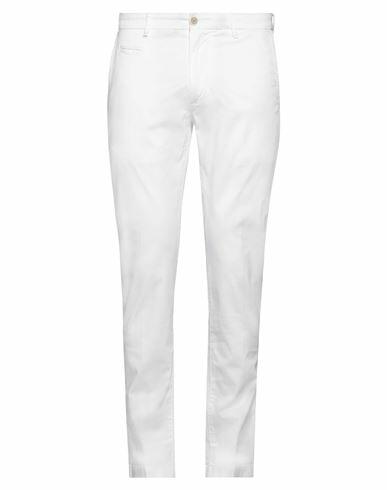 Re_hash Man Pants White Cotton, Elastane Cover