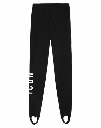 Dsquared2 Woman Leggings Black Polyamide, Elastane Cover