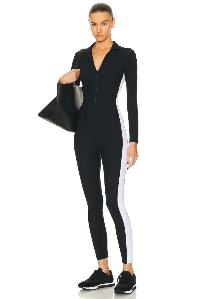 YEAR OF OURS Thermal Ski Onesie Jumpsuit in Black Cover