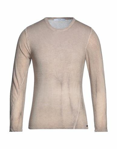 Takeshy Kurosawa Man Sweater Beige Cotton Cover