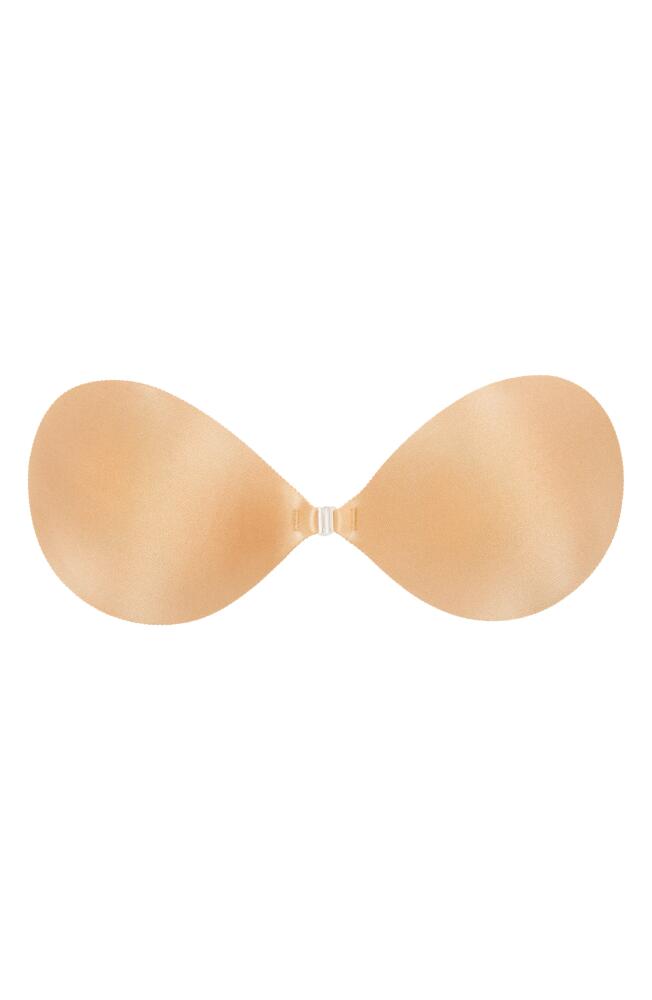 FASHION FORMS Seamless Backless Adhesive Push-Up Bra in Mocha Cover