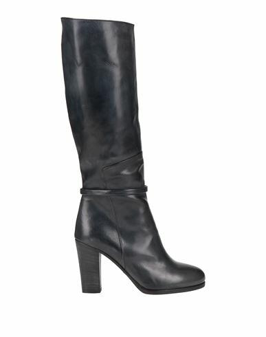 Pantanetti Woman Boot Midnight blue Leather Cover