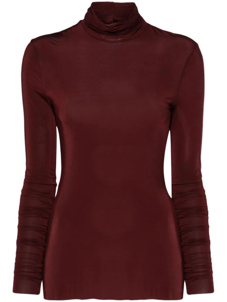 Philosophy Di Lorenzo Serafini turtleneck top - Brown Cover