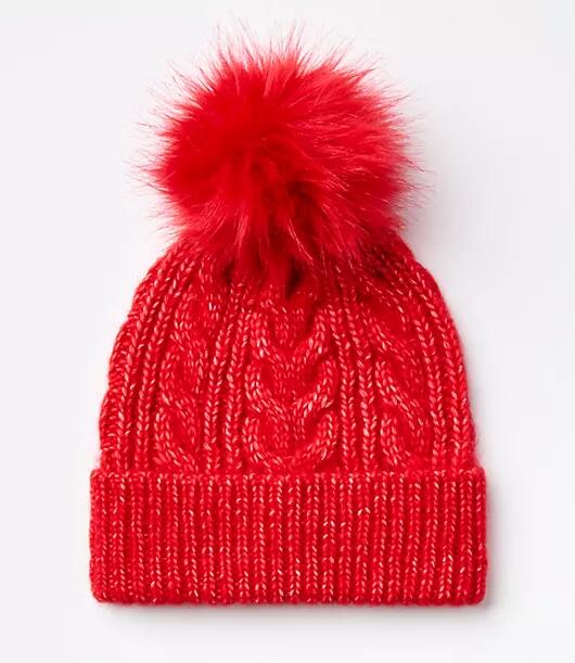 Loft Cable Pom Pom Beanie Cover