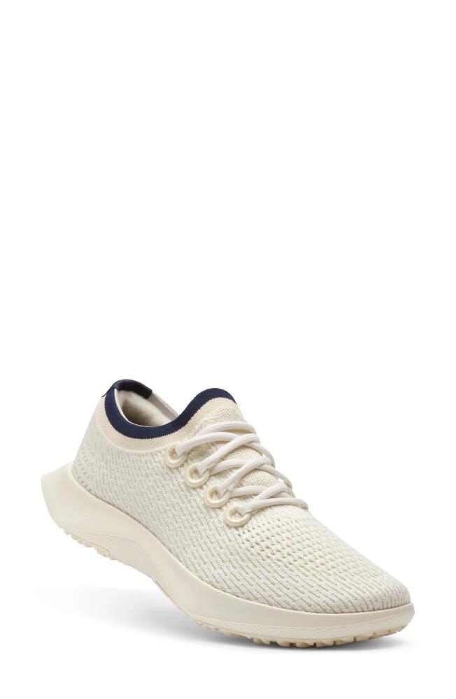 Allbirds Tree Dasher 2 Running Sneaker in Natural White/True Navy Cover