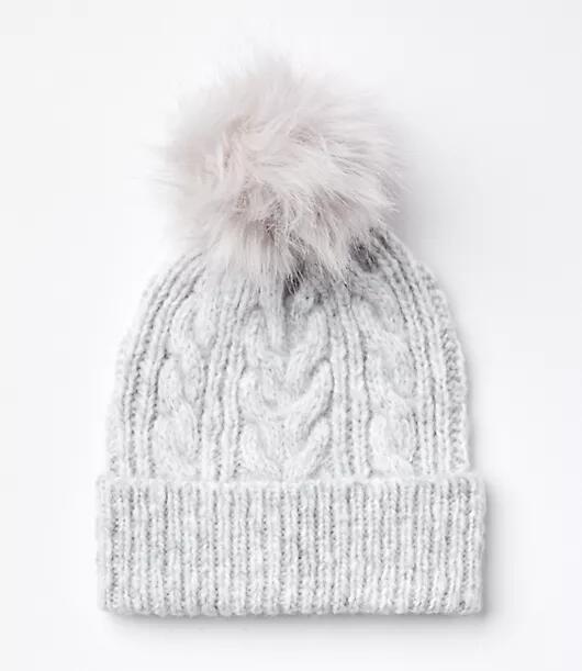 Loft Cable Pom Pom Beanie Cover