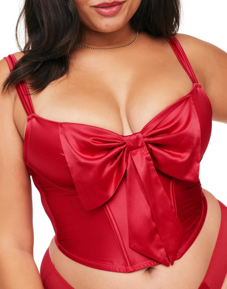 Adore Me Arianna Contour Bustier in Dark Red Cover