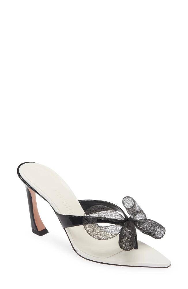 Piferi Nea 3D Mesh Bow Sandal in Black/Ivory Cover