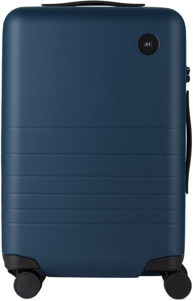 Monos Navy Carry-On Suitcase Cover