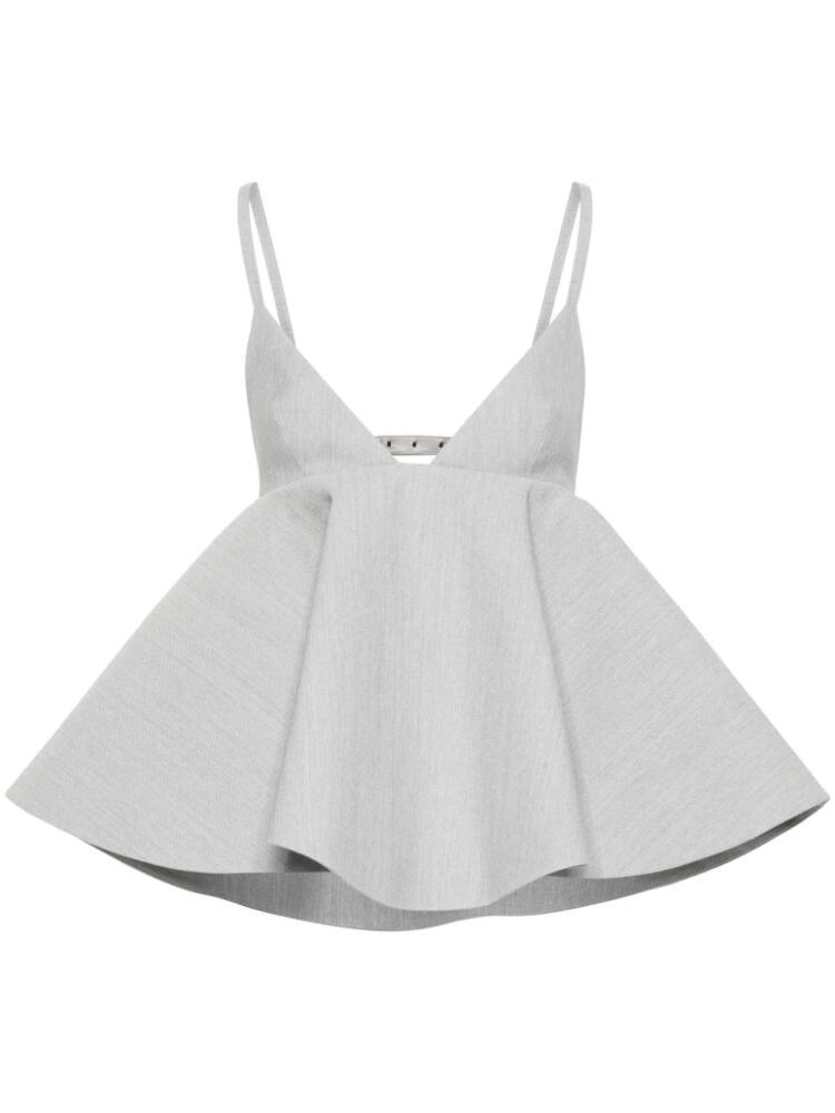 Jacquemus Le haut Vela top - Grey Cover