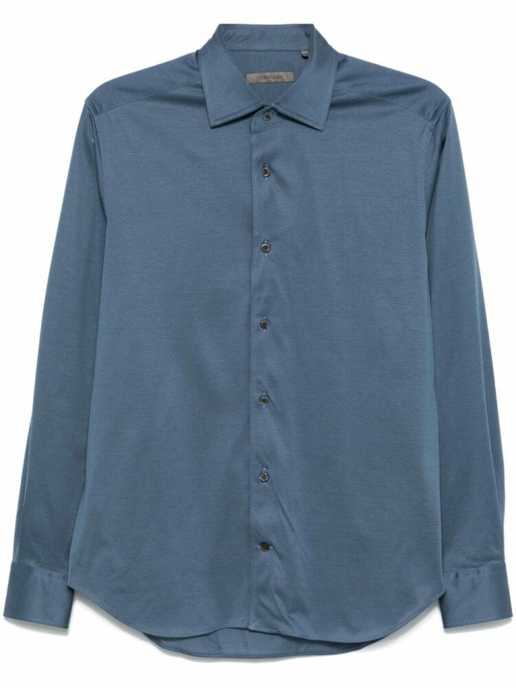 Corneliani jersey shirt - Blue Cover