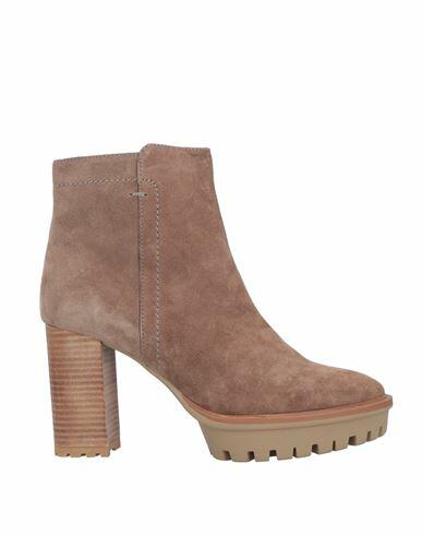 Pedro Miralles Woman Ankle boots Light brown Leather Cover