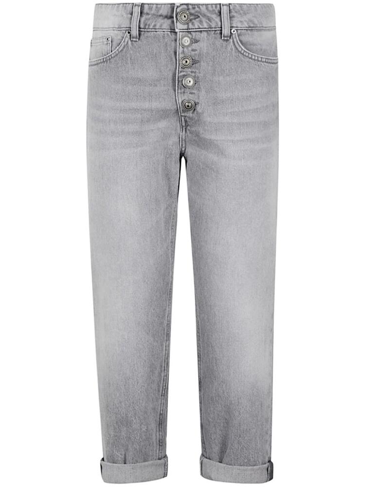 DONDUP mid-rise straight-leg jeans - Grey Cover