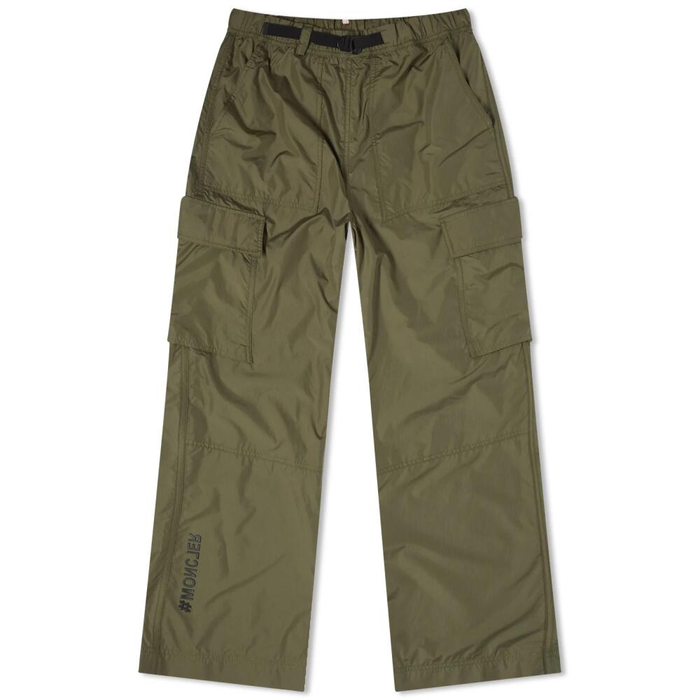 Moncler Grenoble Women's Cargo Trousers in Green Cover