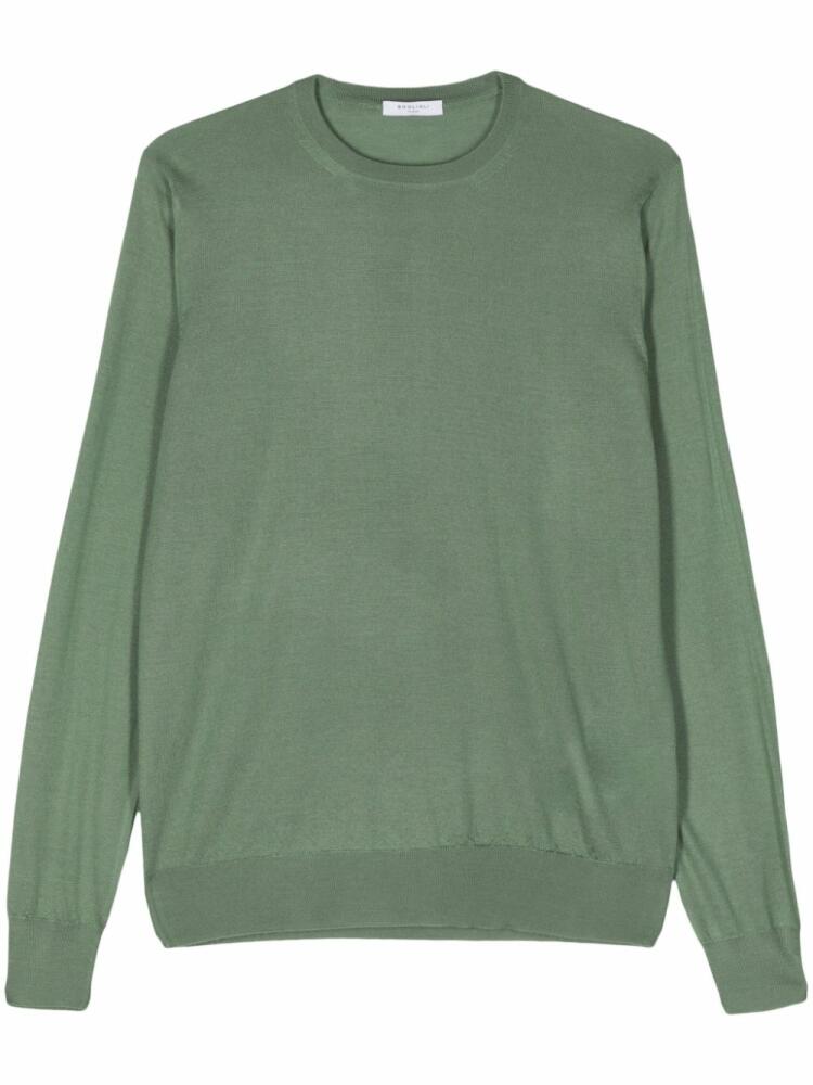 Boglioli crew-neck jumper - Green Cover