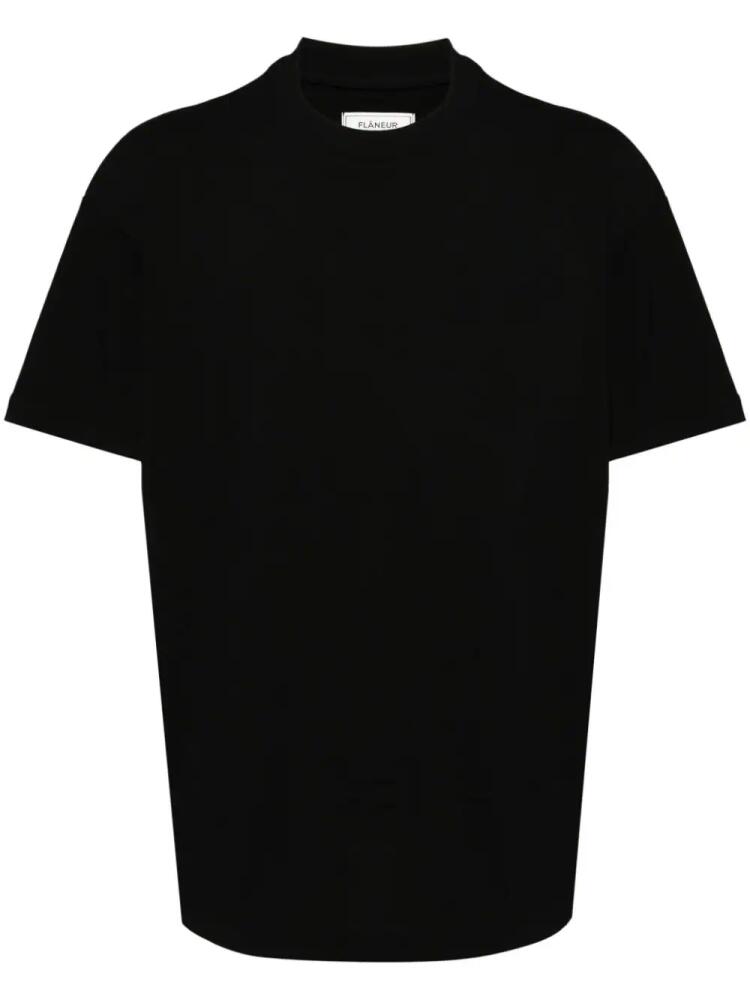 FLÂNEUR Collection t-shirt - Black Cover