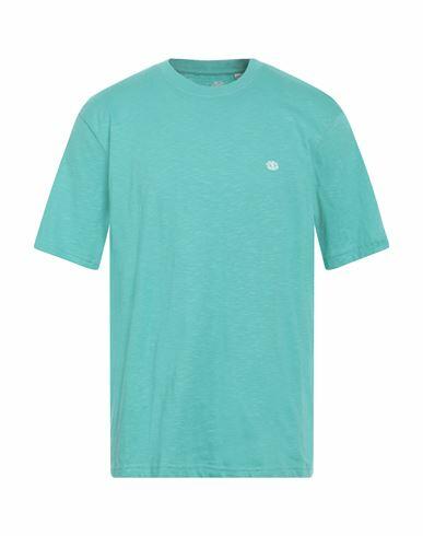 Element Man T-shirt Turquoise Organic cotton Cover