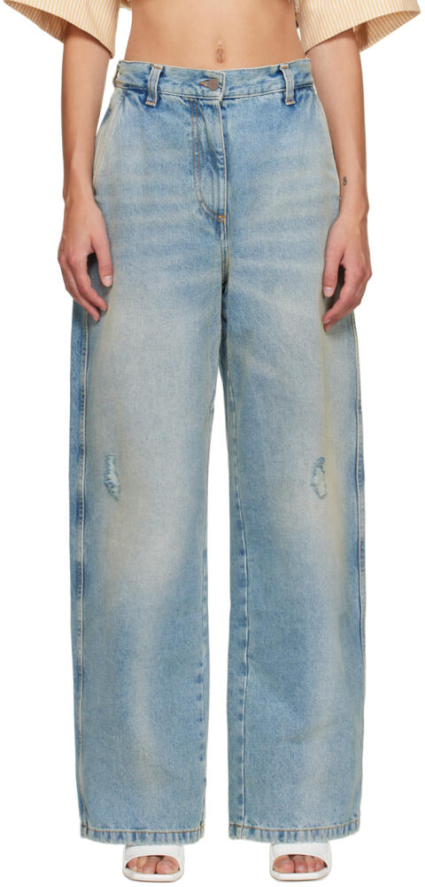 Palm Angels Blue Paris Jeans Cover