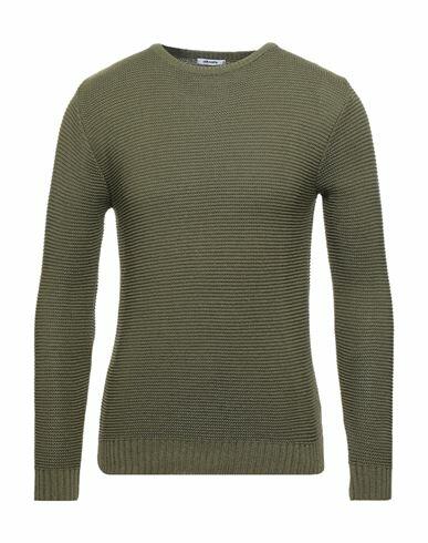 Stilosophy Man Sweater Green Cotton, Acrylic Cover