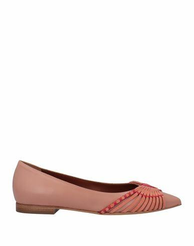 Trussardi Woman Ballet flats Blush Soft Leather Cover