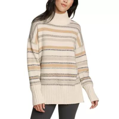 Eddie Bauer Women's Dreamknit Funnel-Neck Sweater Cover