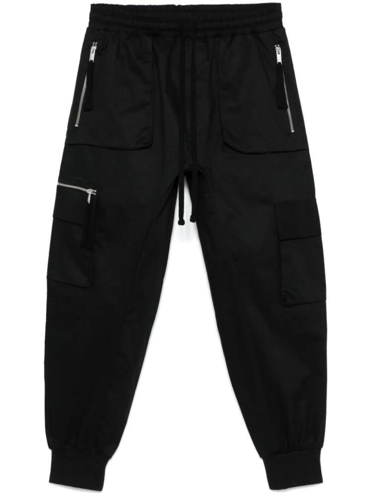 Thom Krom tapered cargo trousers - Black Cover