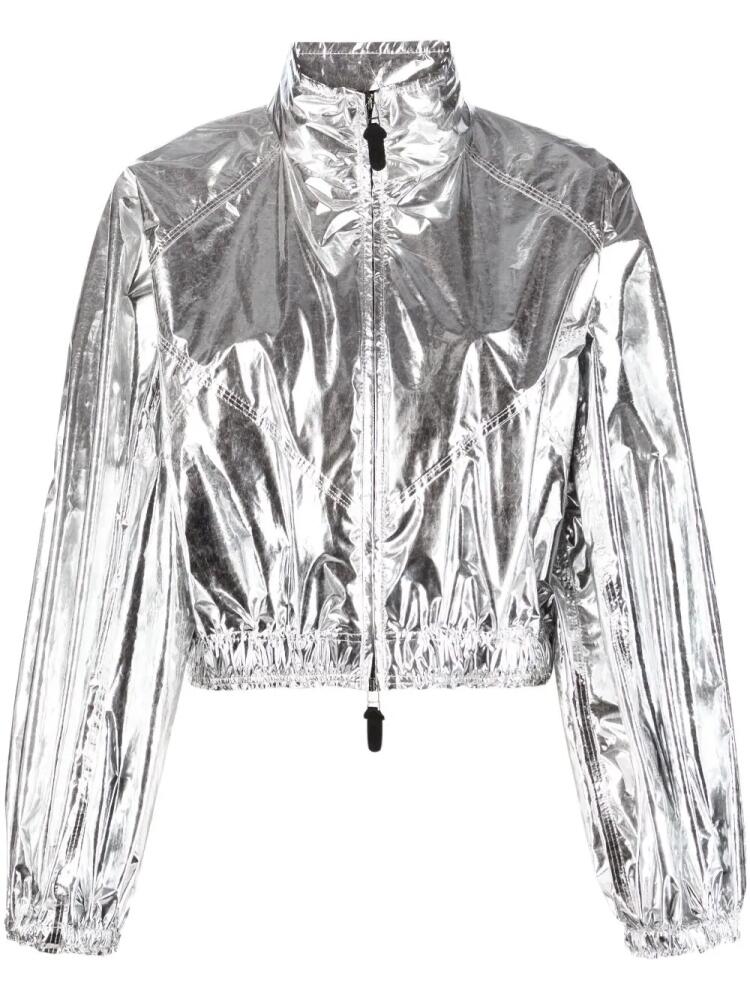 Moncler x Alicia Keys Flatbush windbreaker - Silver Cover