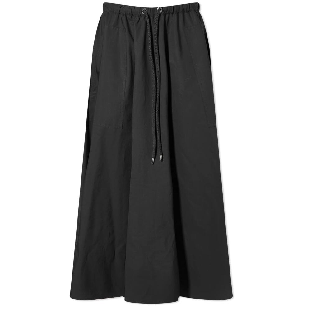 Moncler Women's Midi Skirt in Black Cover