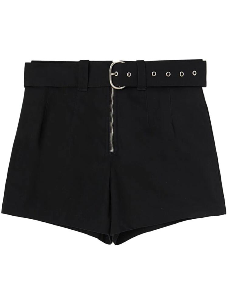 Jil Sander belted tailored shorts - Black Cover