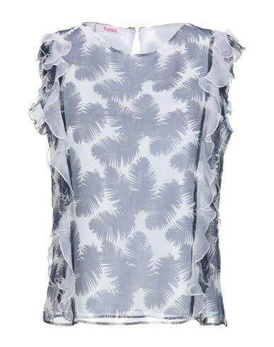 Blugirl Blumarine Woman Top Blue Silk Cover