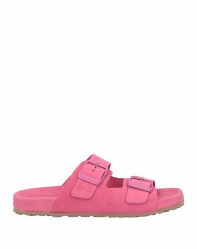 Manebí Woman Sandals Fuchsia Soft Leather Cover