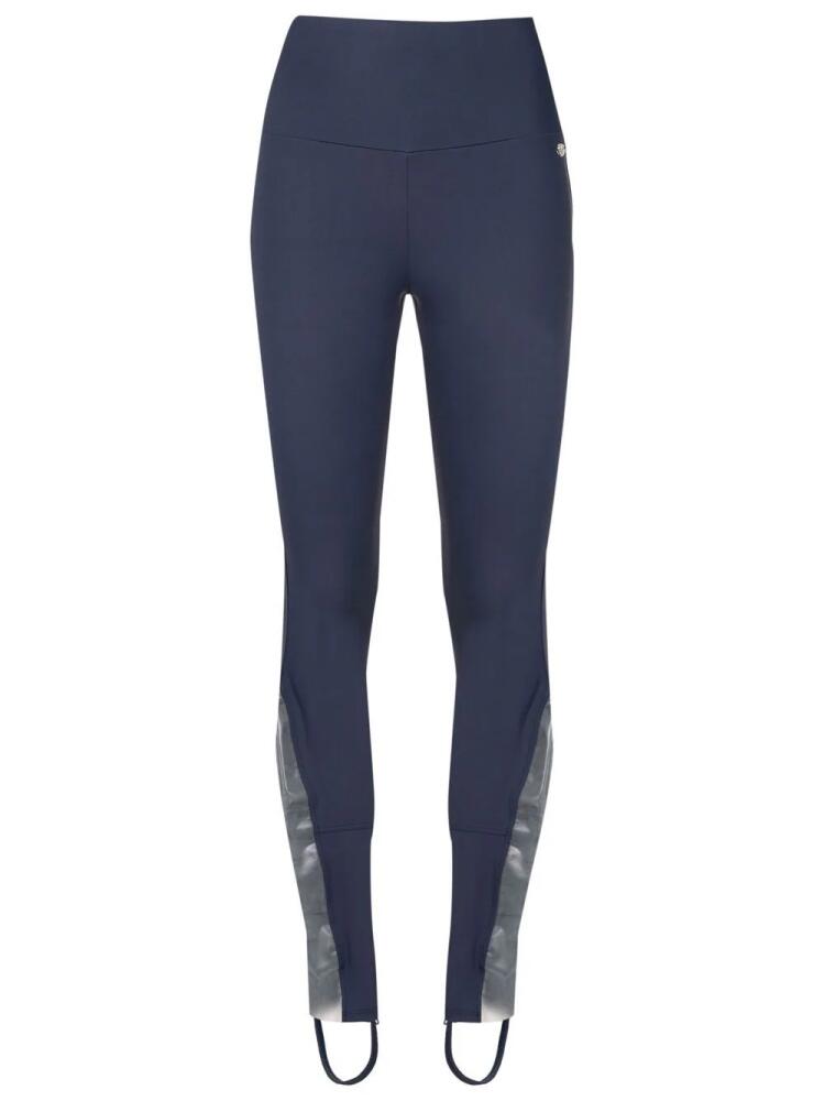 AMIR SLAMA GYM SLAMA GYM + MANLY performance leggings - Blue Cover