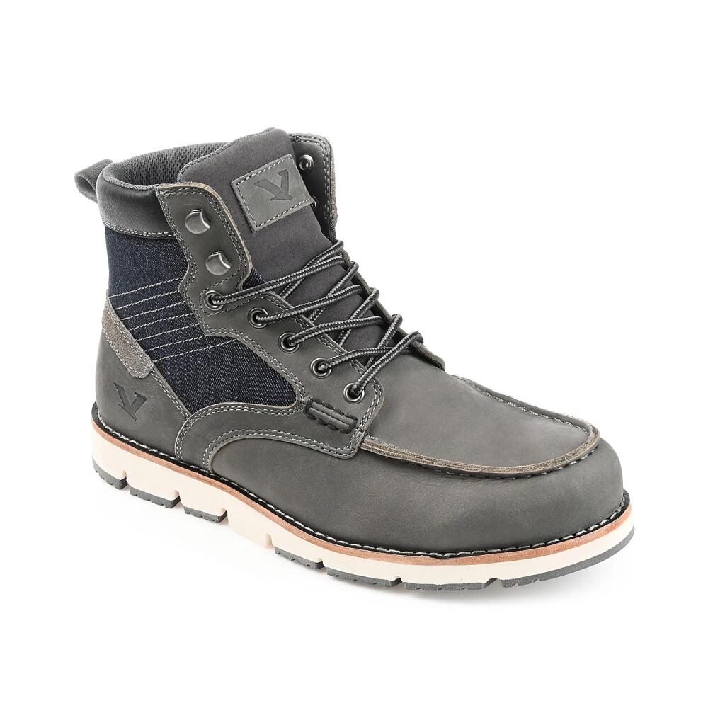 Territory Wide Width Macktwo Boot | Men's | Grey Leather Cover