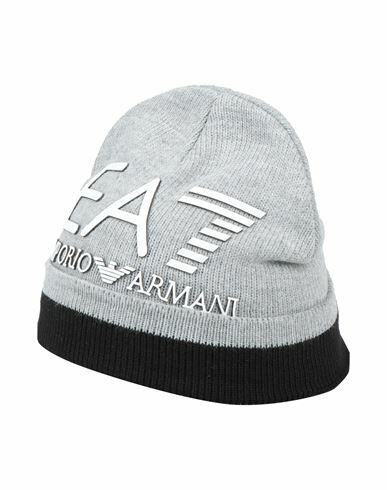 Ea7 Man Hat Light grey Acrylic Cover