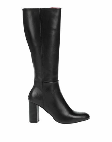 Cuplé Woman Boot Black Soft Leather Cover