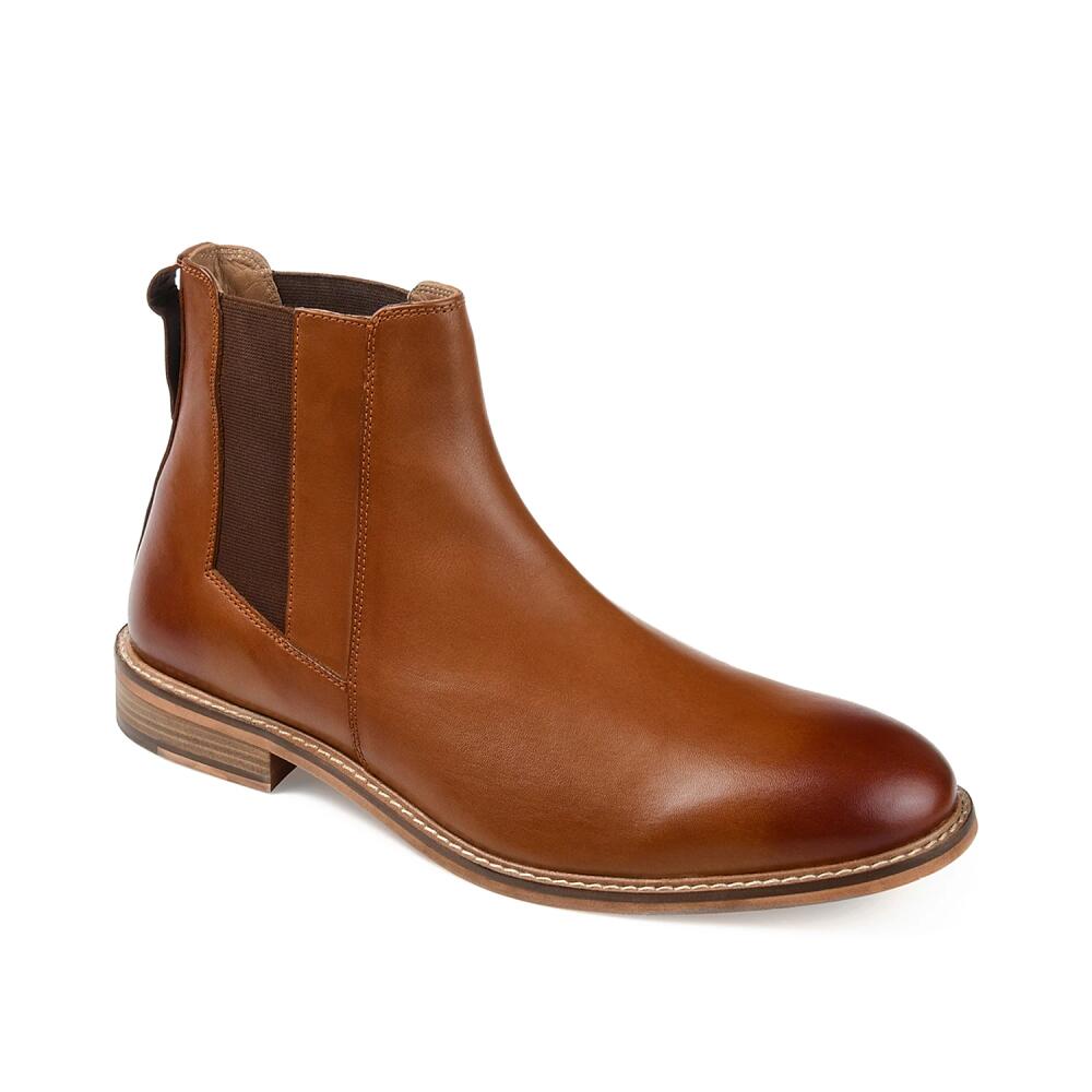 Thomas & Vine Wide Width Corbin Chelsea Boot | Men's | Cognac Cover