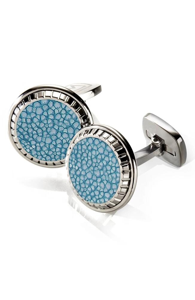 M-Clip® M-Clip Stingray Cuff Links in Blue Cover