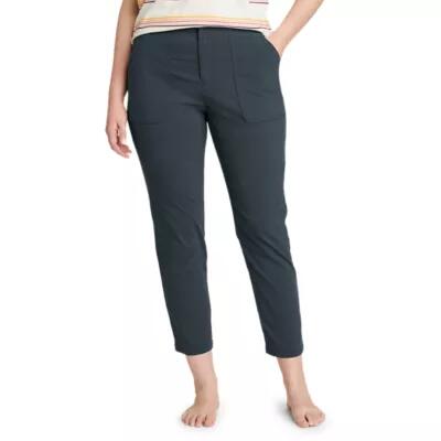 Eddie Bauer Women's Sightscape Horizon Slim Straight Ankle Pants Cover