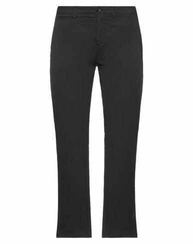 40weft Woman Pants Black Cotton, Elastane Cover