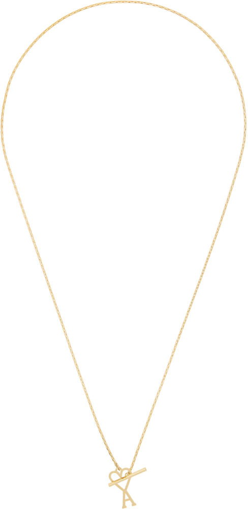 AMI Paris Gold Ami de Cœur Chain Necklace Cover