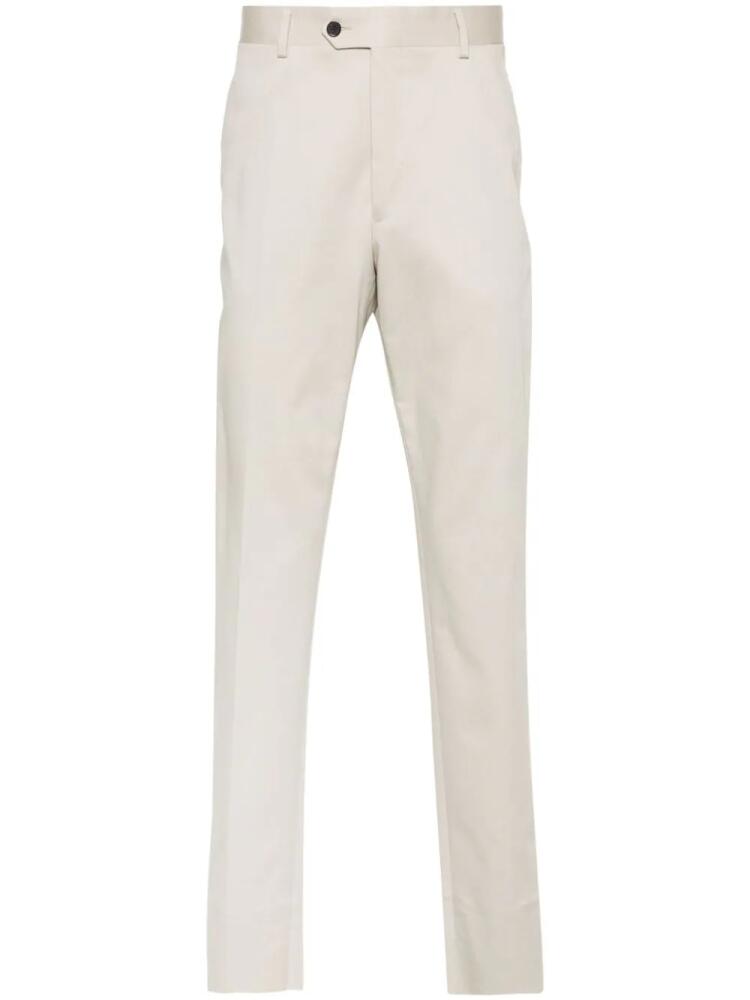 FURSAC tailored slim-fit trousers - Neutrals Cover