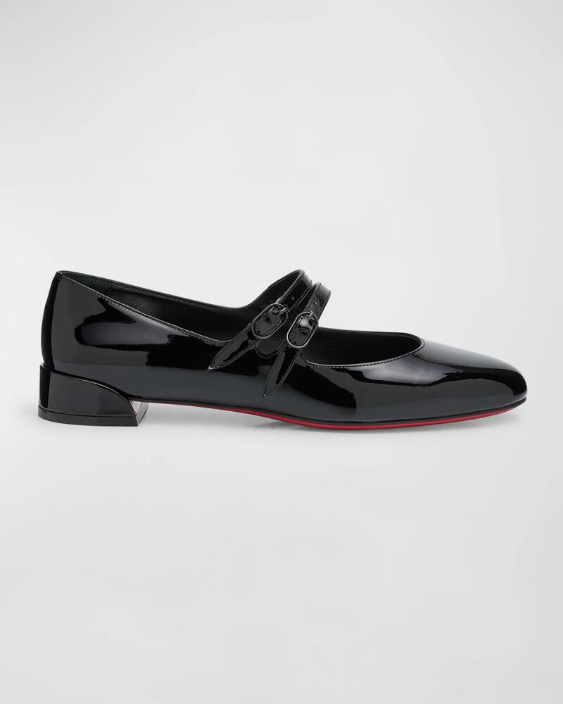 Christian Louboutin Sweet Jane Patent Red Sole Ballerina Flats Cover